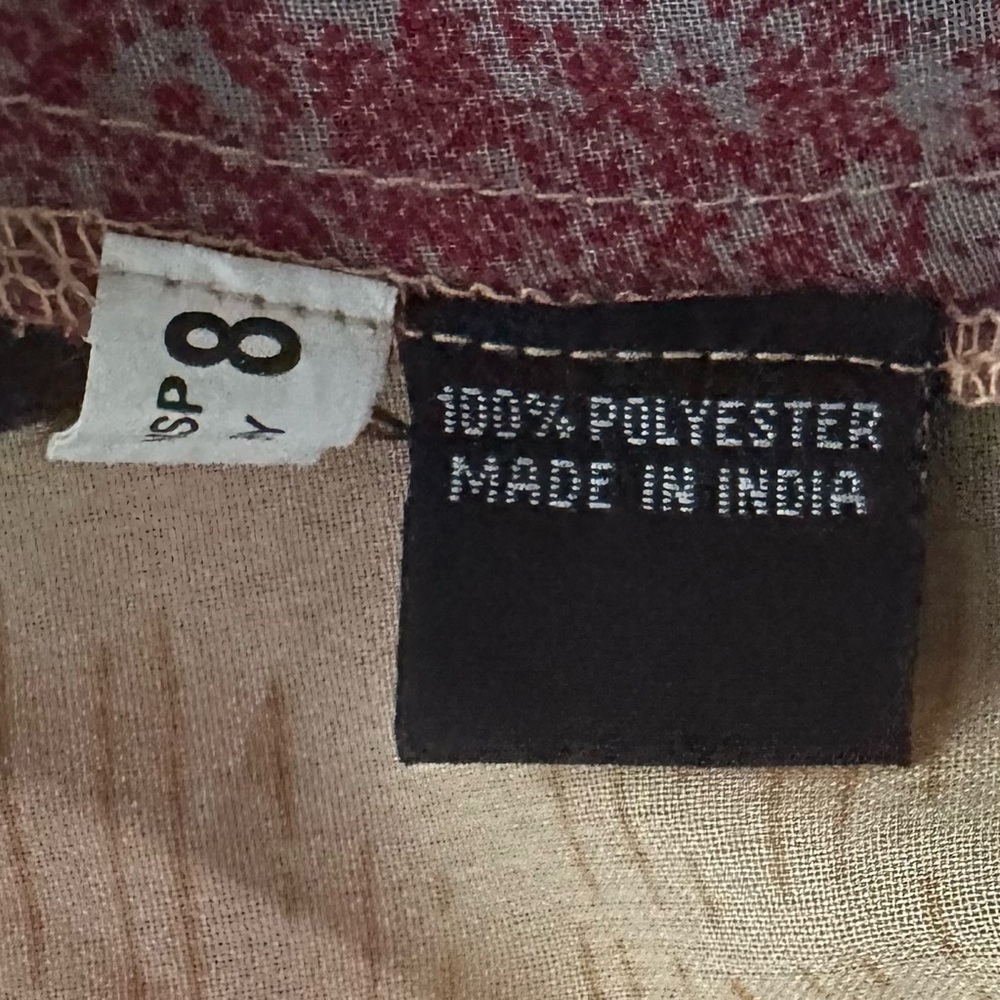 Thread Story Asymmetrical Patchwork Striped Dress… - image 6